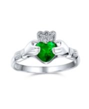 Macy's claddagh deals ring