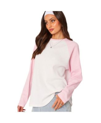 Women's Me Time Oversized Waffle Top