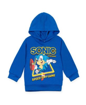Little Boys Sonic the Hedgehog Tails Knuckles Hoodie to