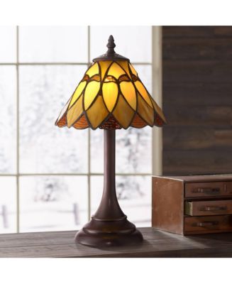 Austin Mission Antique Tiffany Style Mini Accent Table Lamp