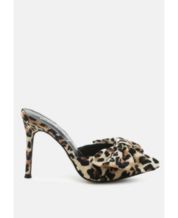 Animal print sandals macys top