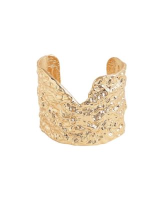 Women's Dented Cuff Bracelet