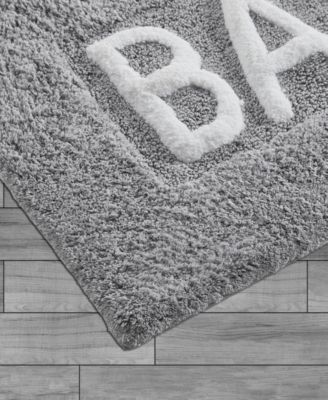 Tufted Bath Rug, 21" x 34" 