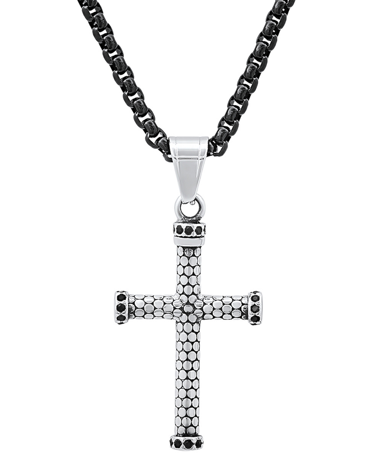 Steeltime cross necklace on sale