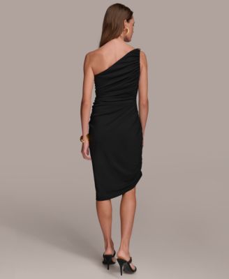 Donna Karan New York Donna Karan Women's Ruched Midi Dress