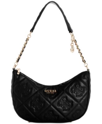 Guess Everlee Quilted Large Tote Bag, Black