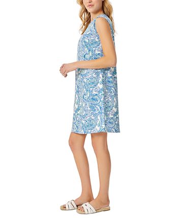 Jones New York Women s Paisley Print Swing Dress Macy s