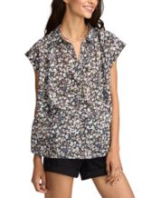 Lucky Brand Women Tops Blouses SM Multi Rayon