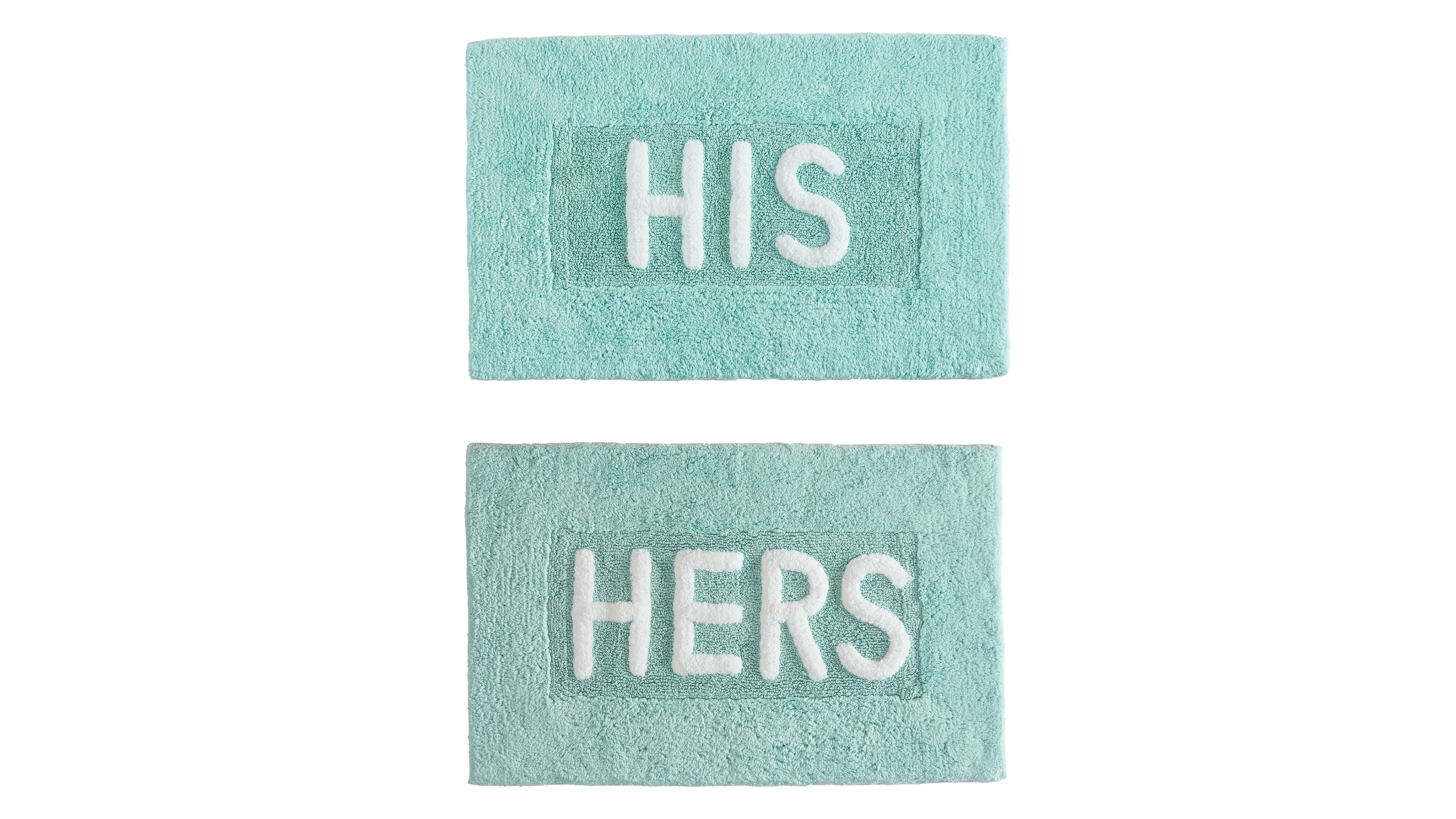 Jean Pierre His & Hers Cotton 2-Piece Bath Rug Set