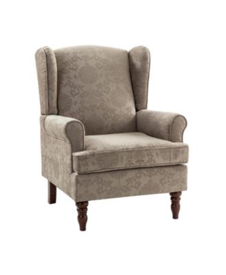 Escanor Traditional Armchair with Pattern Design for Living Room