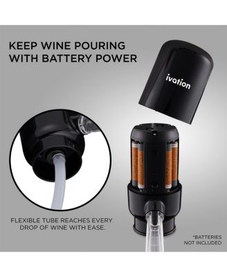 Wine Aerator & Wine Dispenser with Flexible Tube