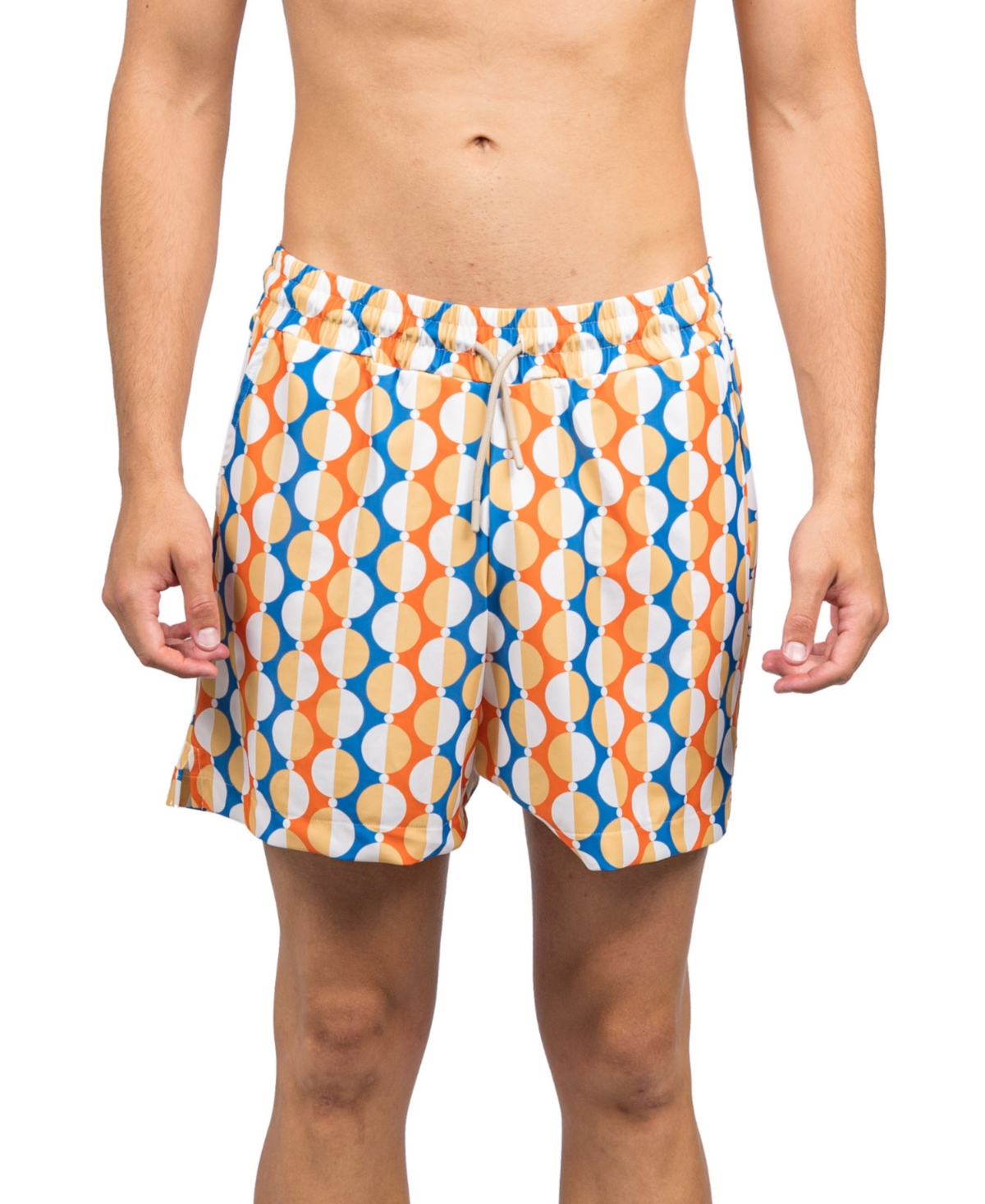 Men's Dotted Volley Short - Yellow multi
