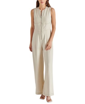 Steve Madden - Women's Ashtyn Sleeveless Corset Jumpsuit