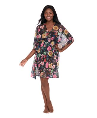 Longitude Plus Size Cover Up Caftan Macy s