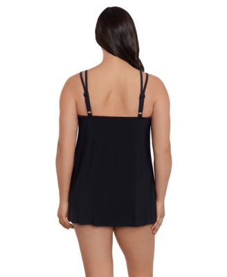 Women's Night Gala Hanky Long Torso Swim Dress