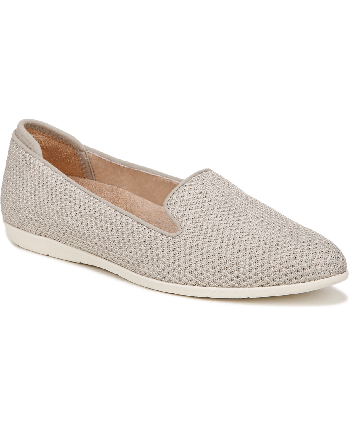 Shop Dr. Scholl's Women's Eliza Slip-ons In Oyster Grey Fabric