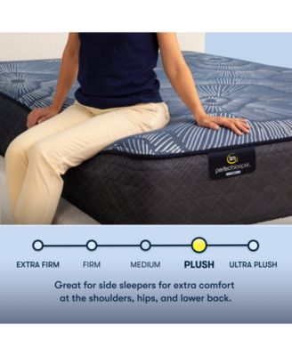Perfect Sleeper Euphoric Nights 14" Plush Hybrid Mattress Set, California King