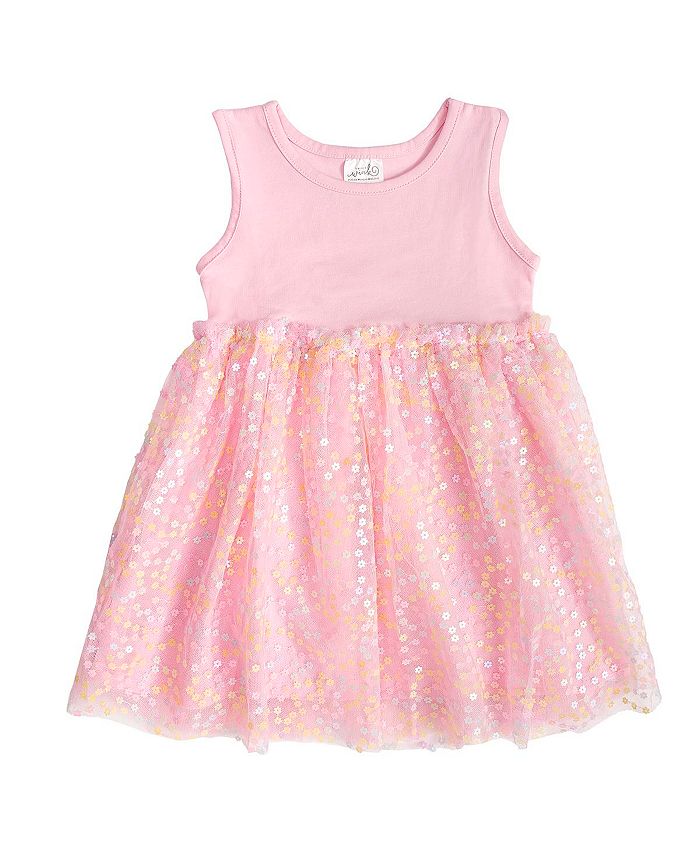 Sweet Floral Tank Tutu Dress