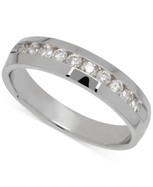 image of Men-s Diamond Band in 14k White Gold (1/2 ct. t.w.)