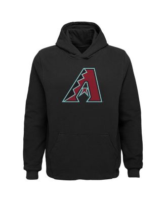 Little Boys and Girls Black Arizona Diamondbacks Primary Logo Pullover Hoodie