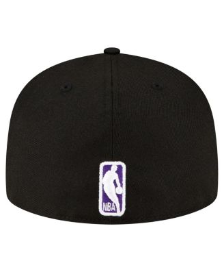 Men's Black Sacramento Kings 59FIFTY Fitted Hat