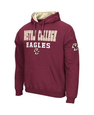 Men's Maroon Boston College Eagles Sunrise Pullover Hoodie