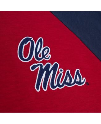 Men's Red Ole Miss Rebels Legendary Slub Raglan Long Sleeve T-shirt