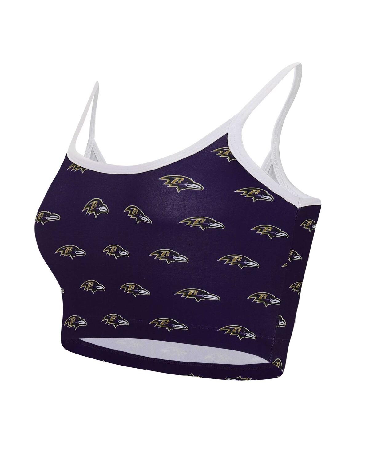 Shop Concepts Sport Women's  Purple Baltimore Ravens Gauge Lounge Bralette