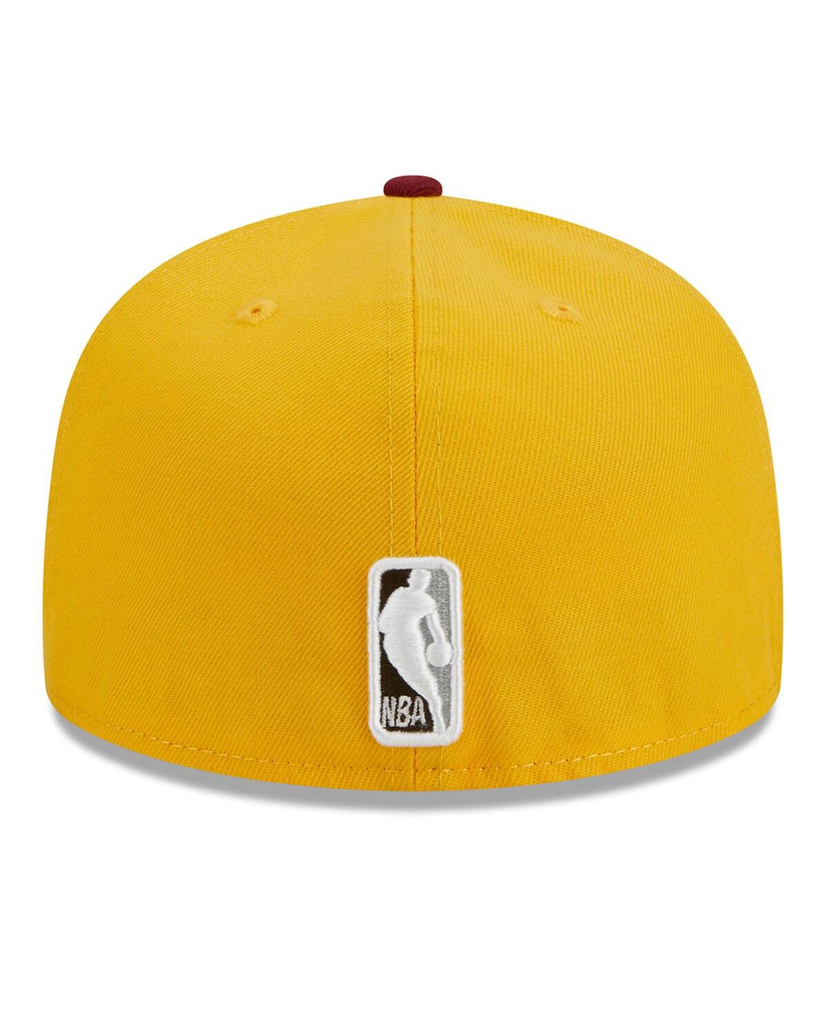 Men's New Era Red Phoenix Suns Fall Leaves 2-Tone 59FIFTY Fitted Hat - Red