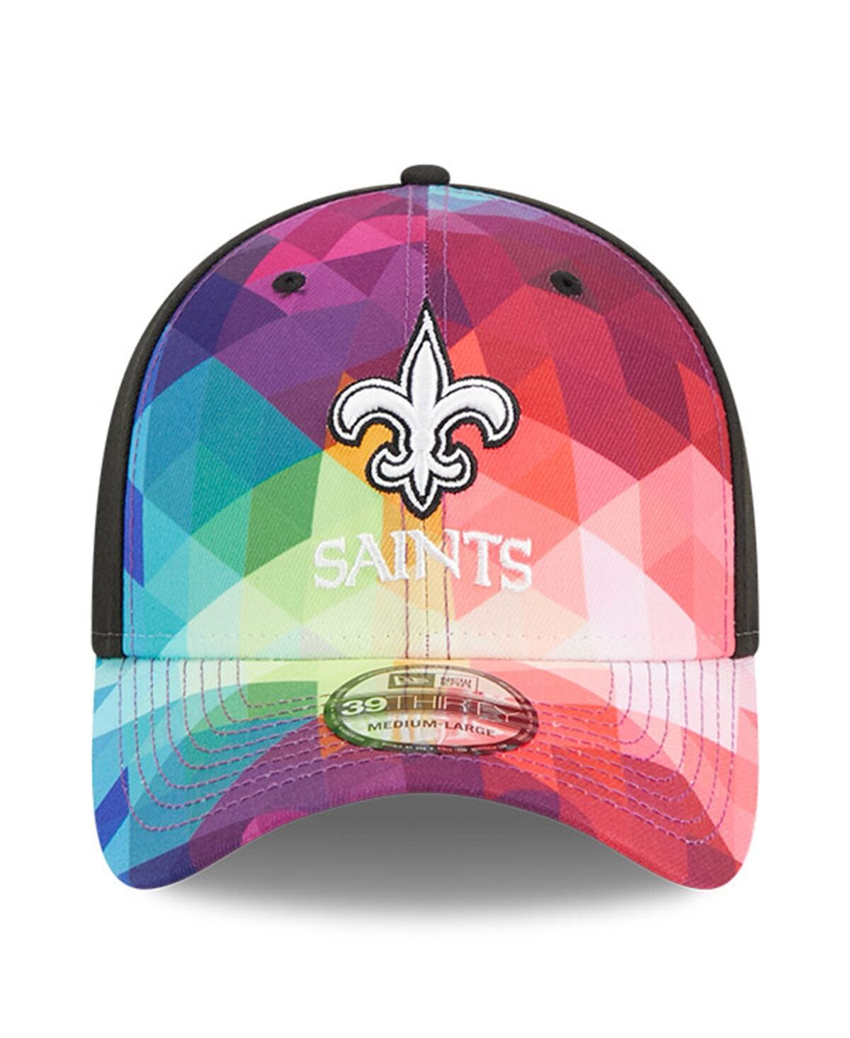 New Era Men's  Pink New Orleans Saints 2023 Nfl Crucial Catch 39thirty Flex Hat In Pink