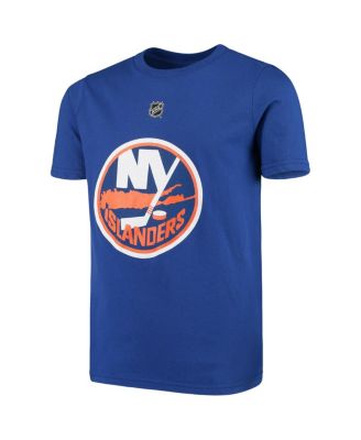 Big Boys Mathew Barzal Royal New York Islanders Player Name and Number T-shirt
