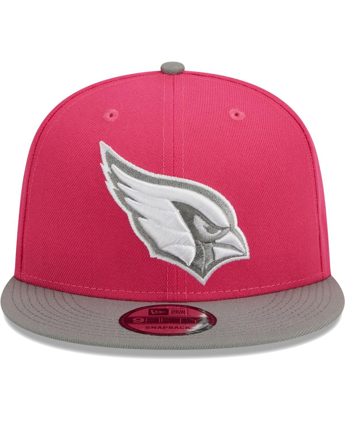 Men's New Era Gray Arizona Cardinals 2-Tone Color Pack 9FIFTY Snapback Hat - Gray