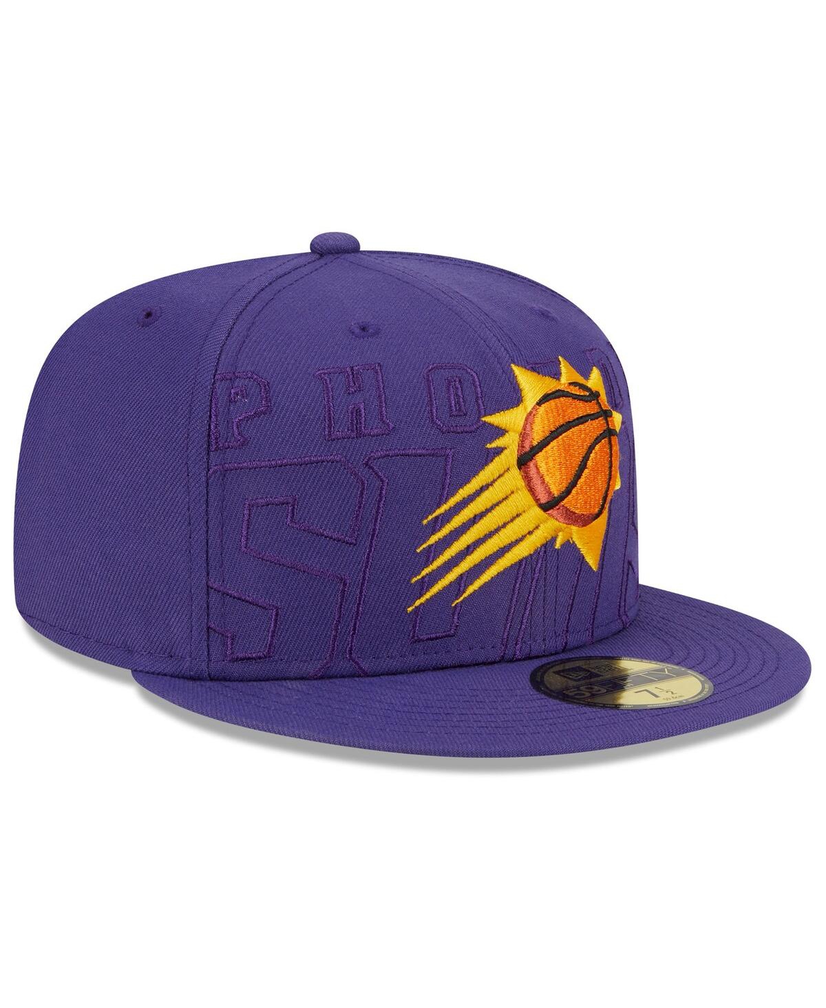 Shop New Era Men's  Purple Phoenix Suns 2023 Nba Draft 59fifty Fitted Hat