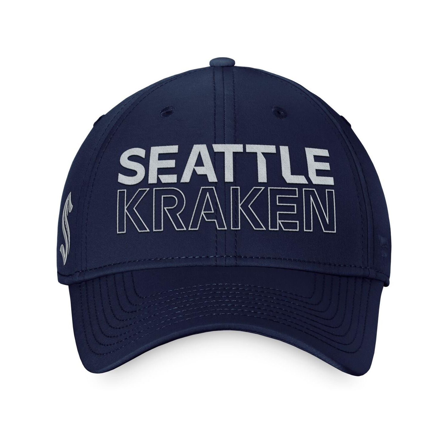 Men's Deep Sea Blue Seattle Kraken Authentic Pro Road Flex Hat