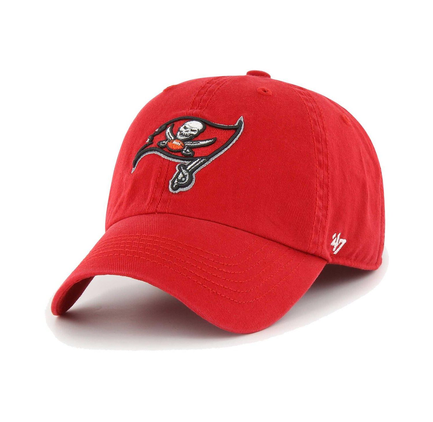 Men's Red Tampa Bay Buccaneers Franchise Logo Fitted Hat