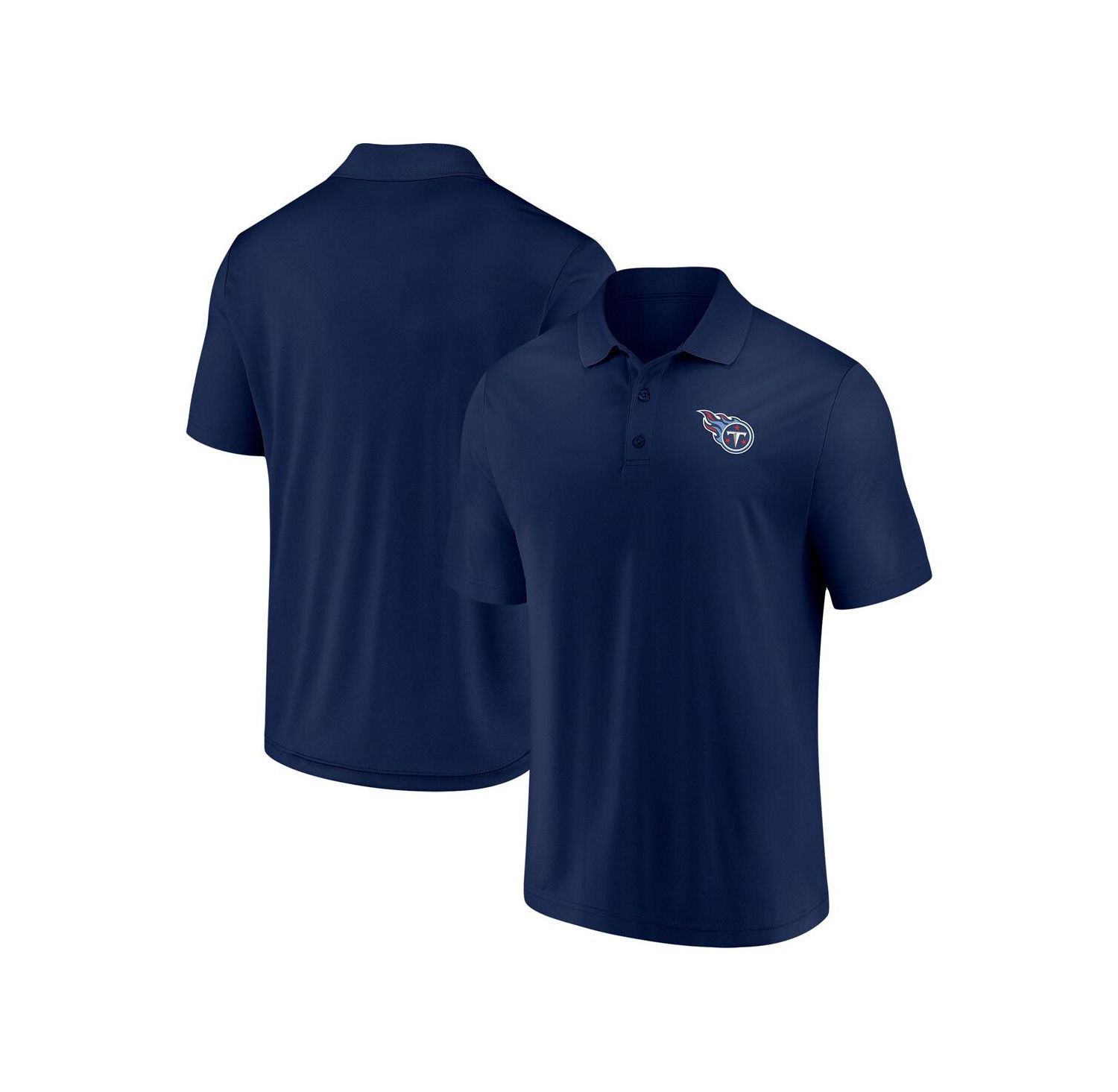 Men's Navy Tennessee Titans Component Polo Shirt