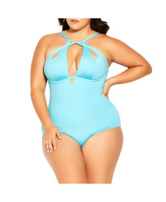 CITY CHIC Plus Size Cancun Underwire 1 Piece Macy s