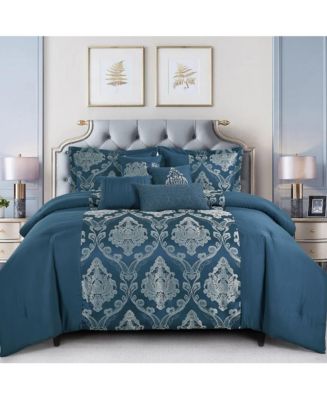 MarCielo 7 PCS Bedding Comforter Set Daryl - Queen - Macy's