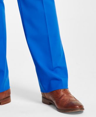 Men's Classic-Fit Solid Suit Separate Pants