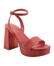 Marc fisher best sale red sandals