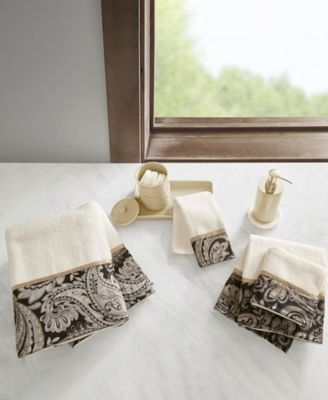 Aubrey 6-Pc Jacquard Bath Towel Set