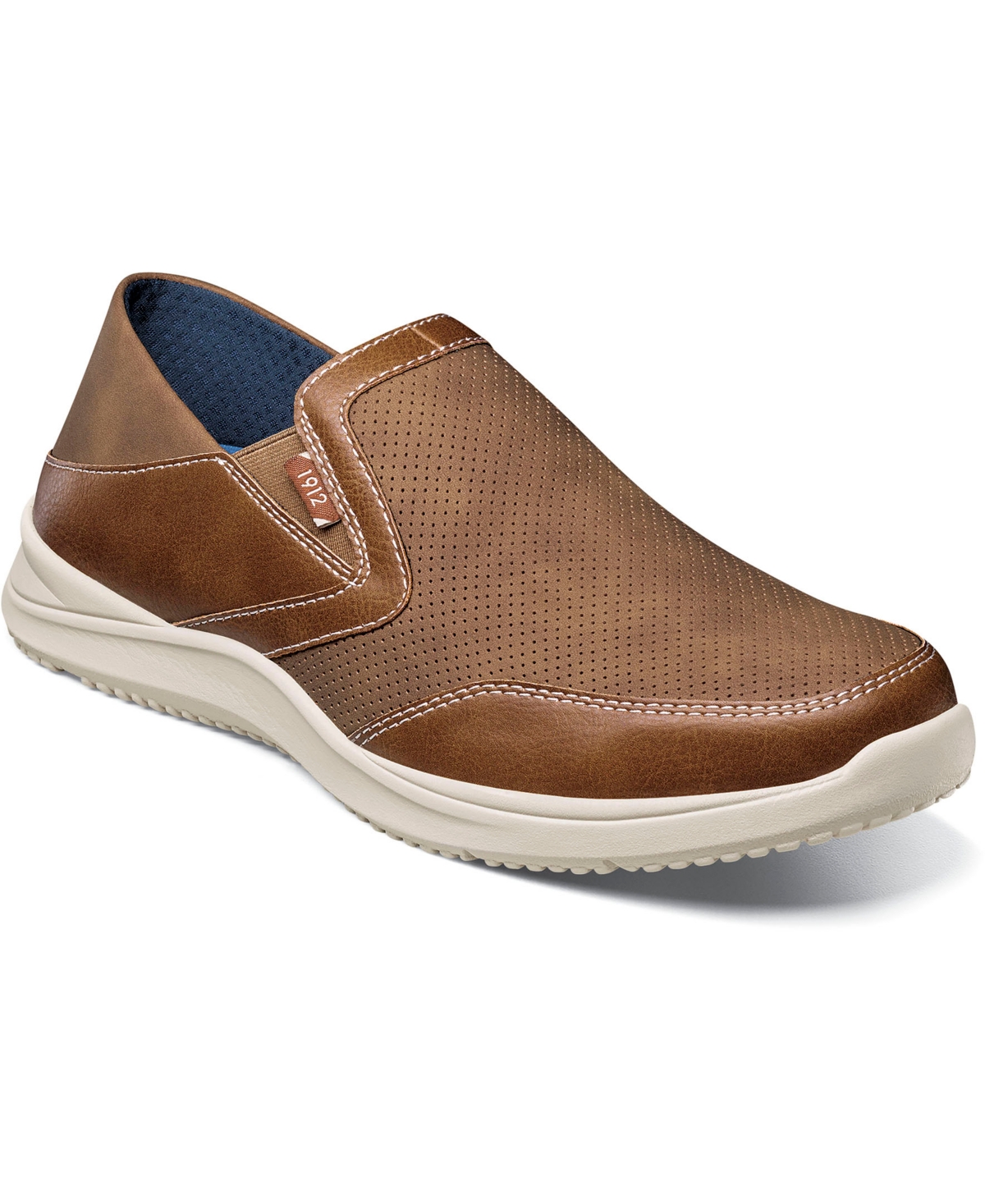Men's Conway Ez Moc Toe Slip On Shoes - Navy Multi