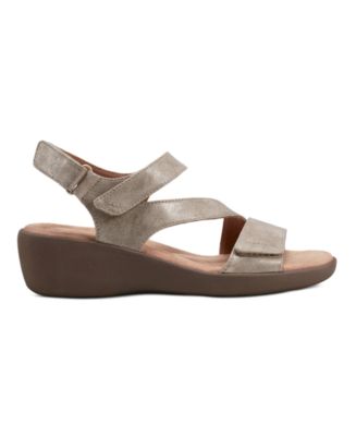 Women's Kimberly Strappy Low Wedge Sandals