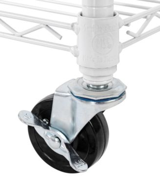 UltraDurable 5-Tier NSF Steel Wire Shelving System