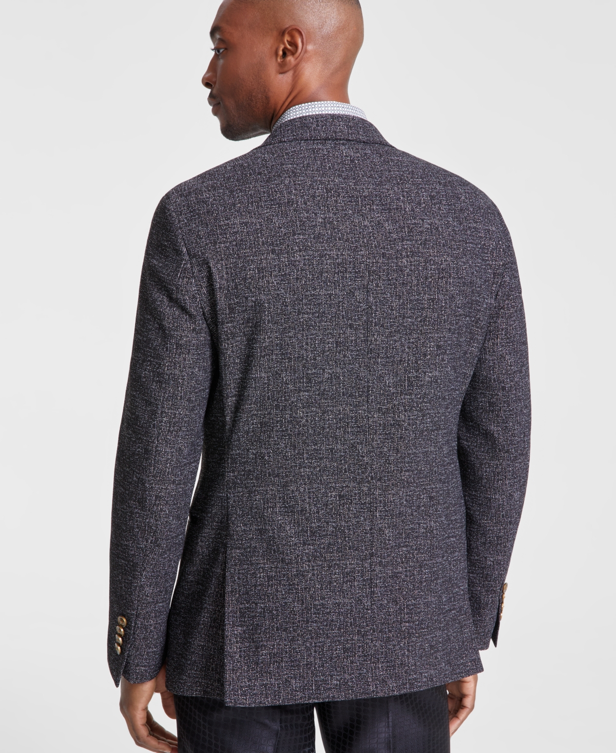 Tallia Men's Slim-Fit Jacquard Sport Coat -gold
