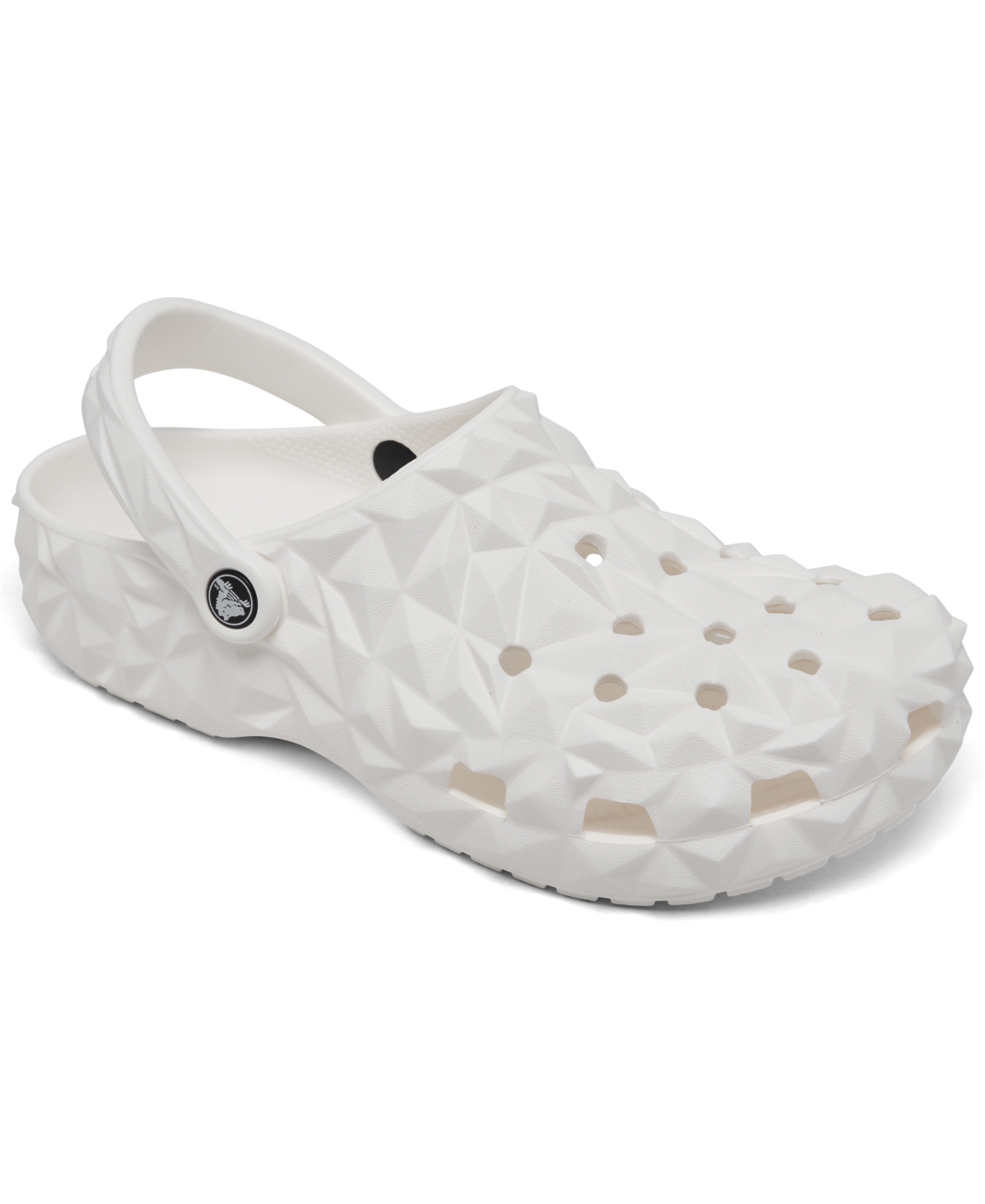 Men's and Women's Classic Geometric Clogs from Finish Line - White
