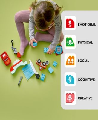 LEGO® Duplo Disney & Pixar's Cars 10996 Lightning McQueen & Mater's Car Wash Fun Toy Building Set