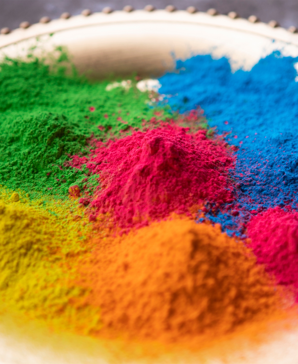 Shop Kulture Khazana All Natural Holi Color Powder 100 Gm, Pack Of 20 In Mutli