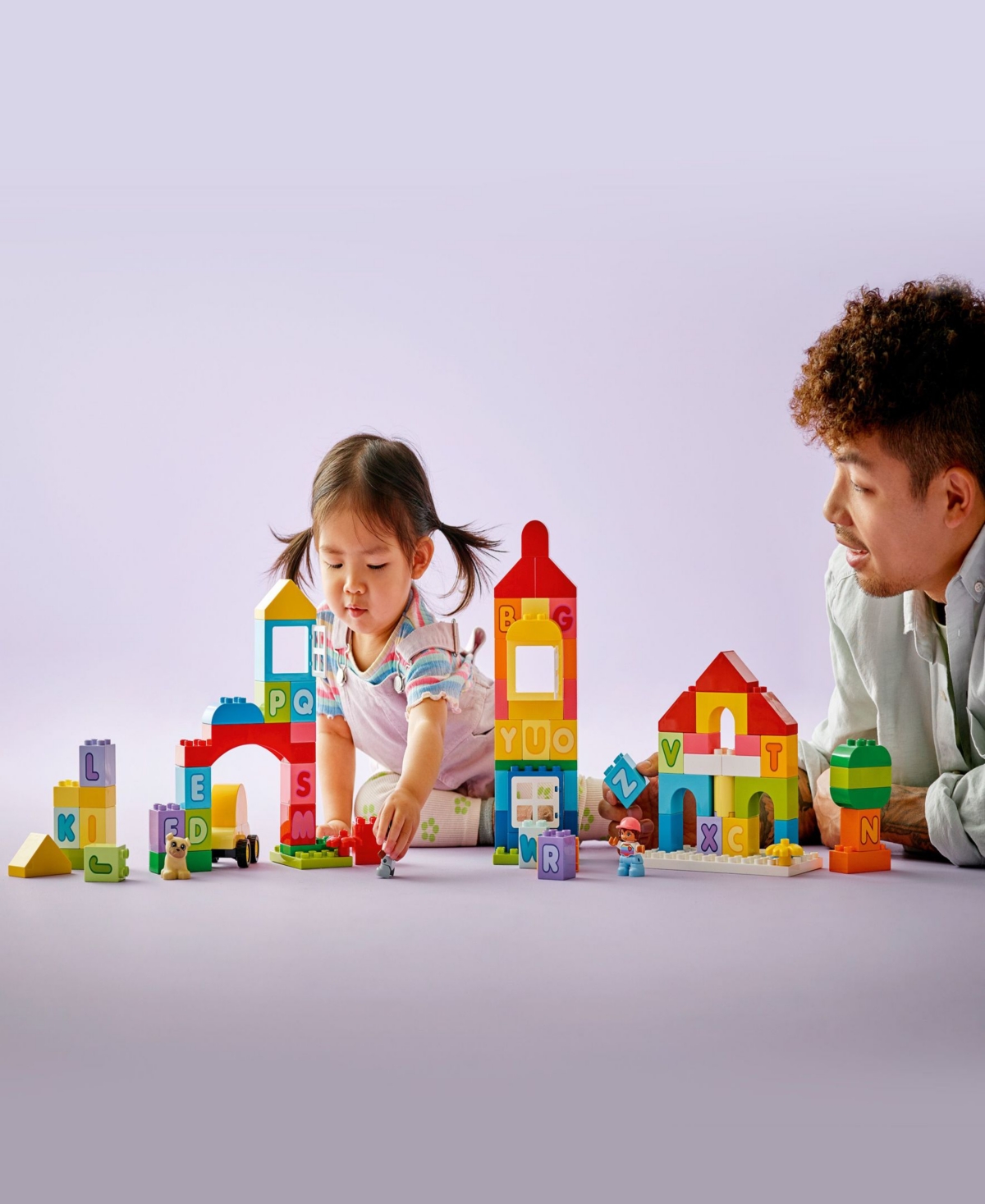 Shop Lego Duplo 10935 Classic Alphabet Town Toy Building Set In Multicolor