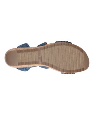 Women's Lorena Woven Strappy Wedge Sandals